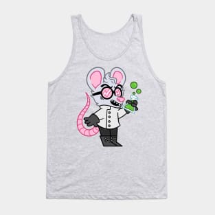 Dr Catnip Mad Mouse Scientist Tank Top